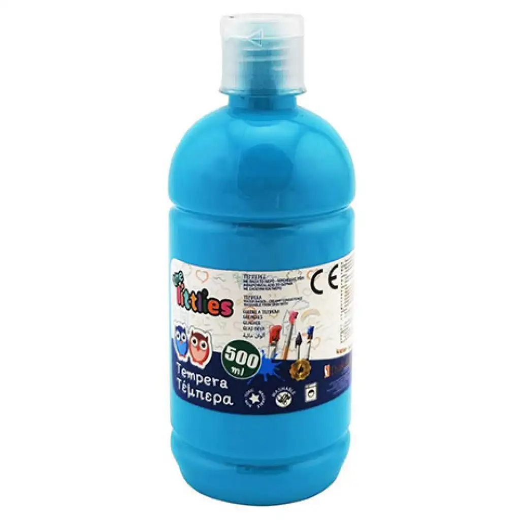 Темпера в цвят циан 500ml изображение 1
