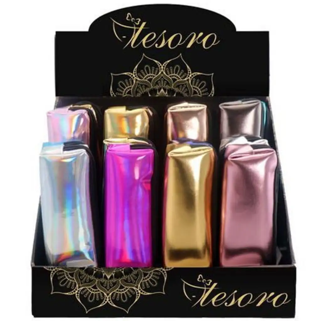 Tesoro Mirror цилиндричен несесер в десет варианта 19x4x5cm изображение 1