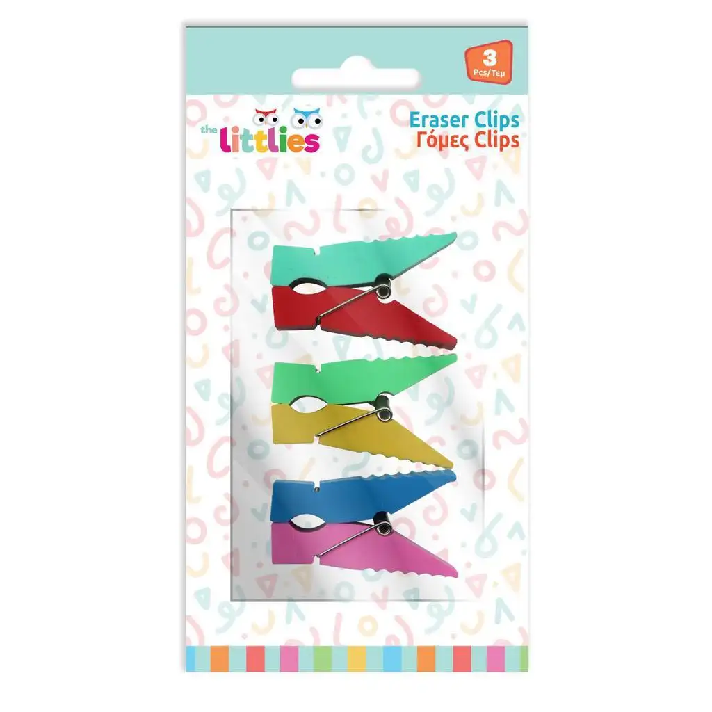 The Littlies: Комплект гуми с форма на щипка 3бр. изображение 1