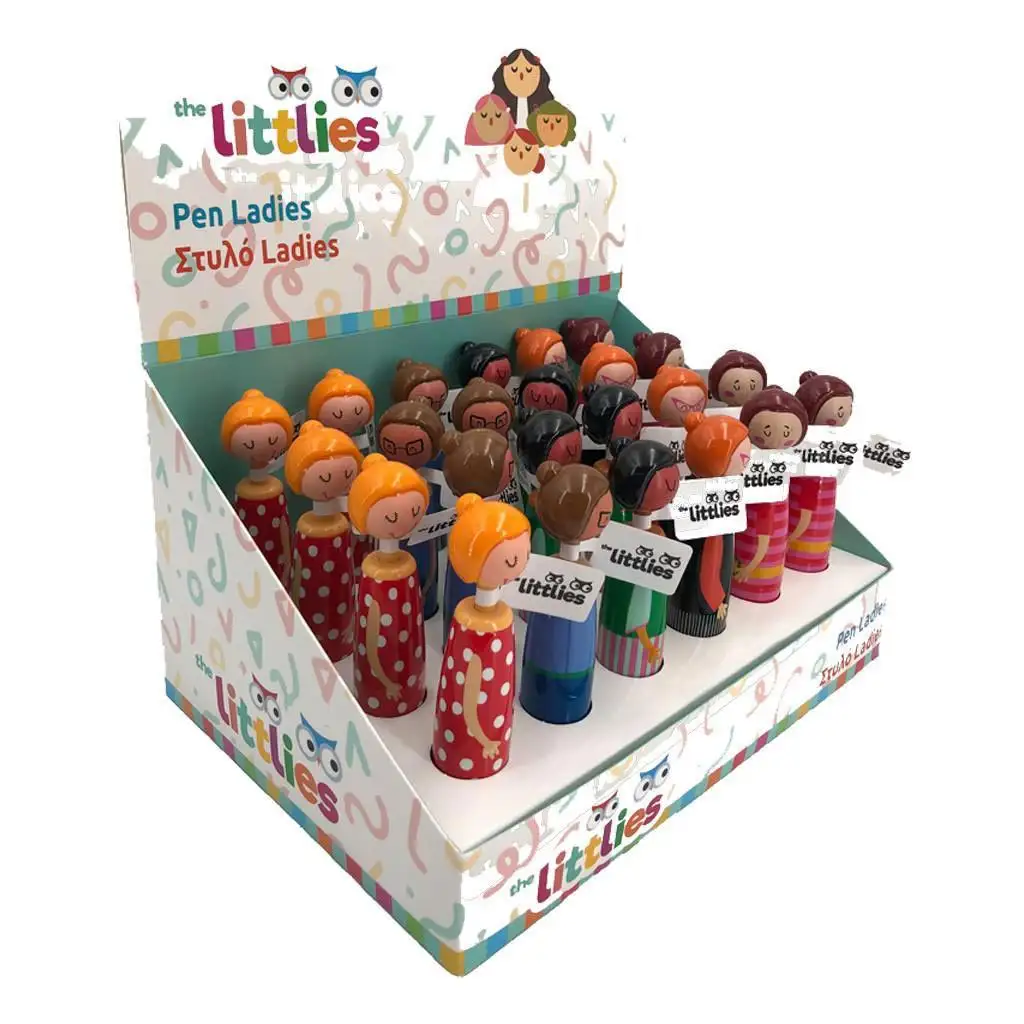 The Littlies: Пишещи инструменти с момичешки дизайн в различни варианти 1бр изображение 1