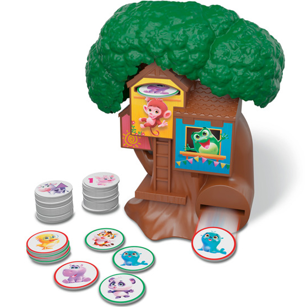 Thinkfun: Дървена къща - Игра с супер пързалка на жабата изображение 2