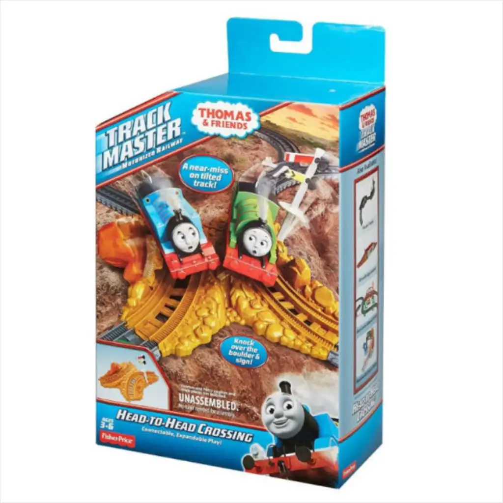 Thomas Track Master: Ловък двойно завой релса - Mattel изображение 3