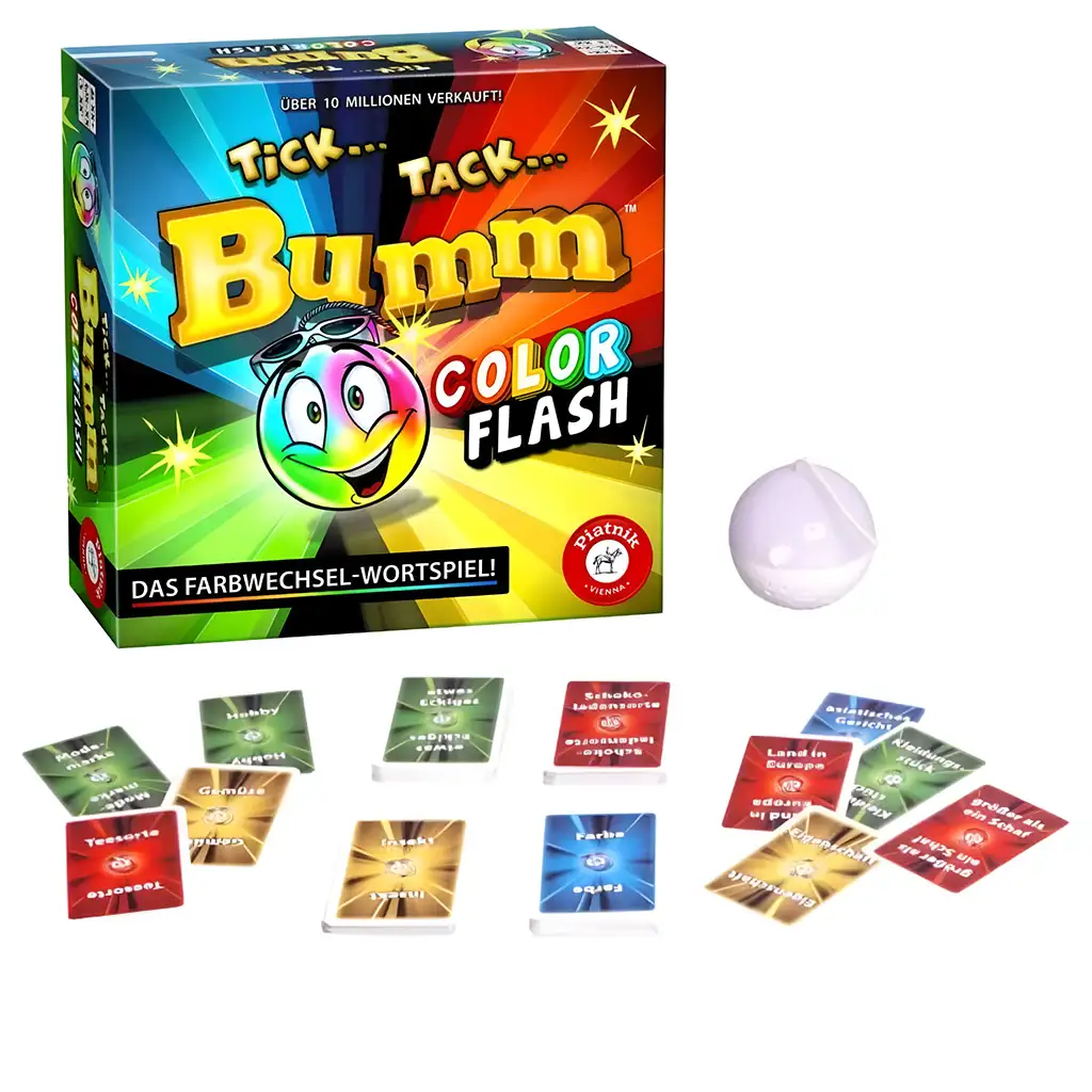 Tick Tack Bumm Color Flash настолна игра - Piatnik изображение 3