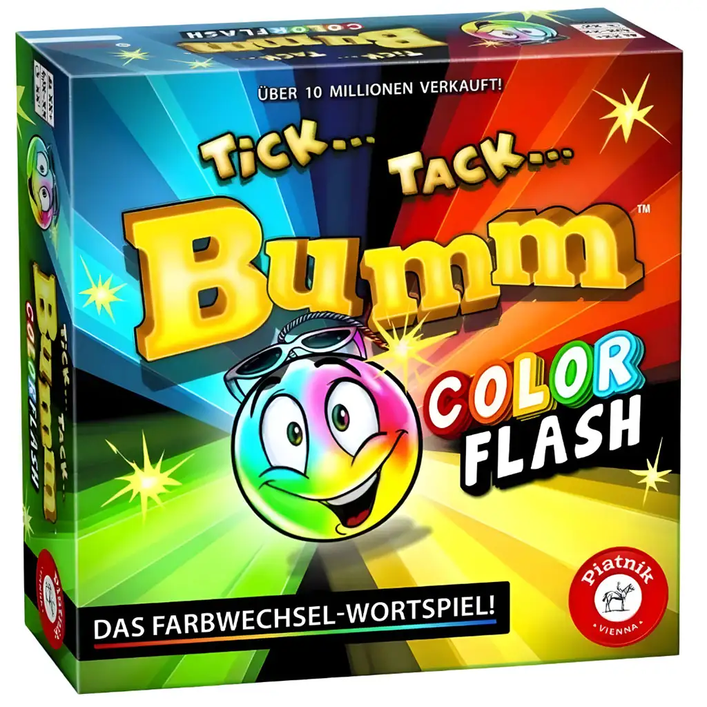Tick Tack Bumm Color Flash настолна игра - Piatnik изображение 1