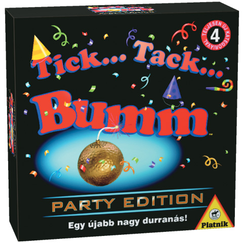 Tick Tack Bumm Парти Издание настолна игра - Piatnik изображение 1