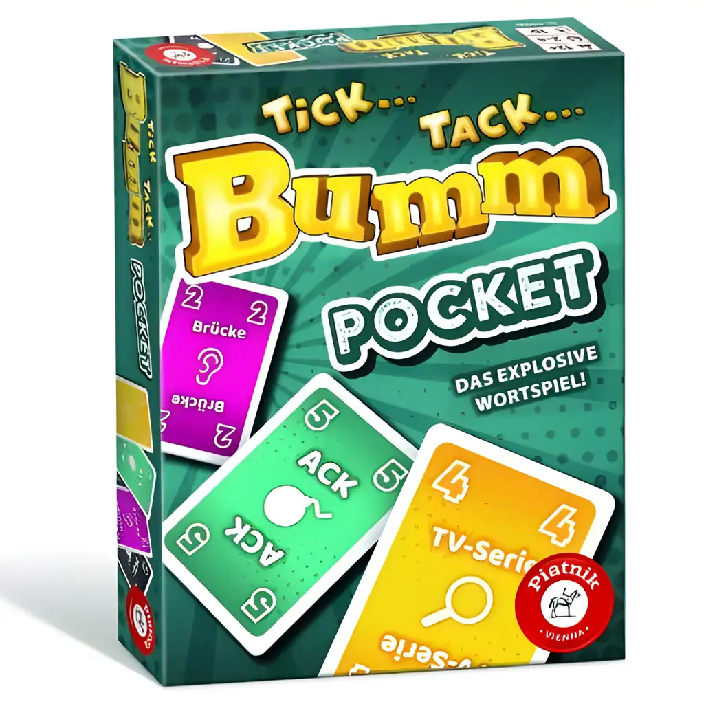 Tick Tack Bumm Pocket настолна игра - Piatnik изображение 1