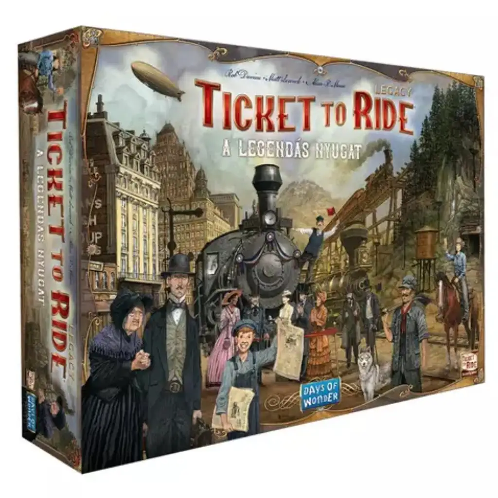Ticket to Ride Legacy - Легендарният запад изображение 1