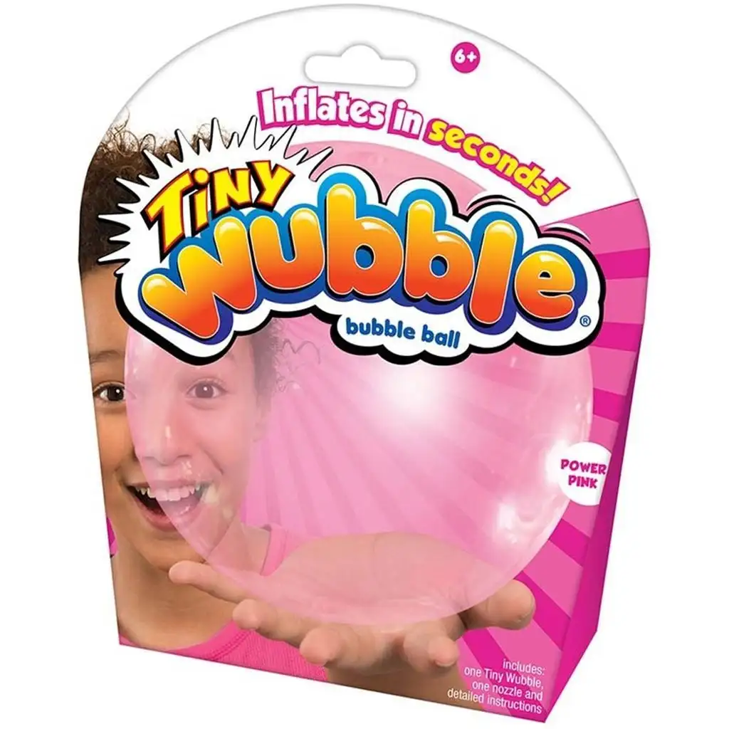 Tiny Wubble розова балонна топка 30см изображение 1