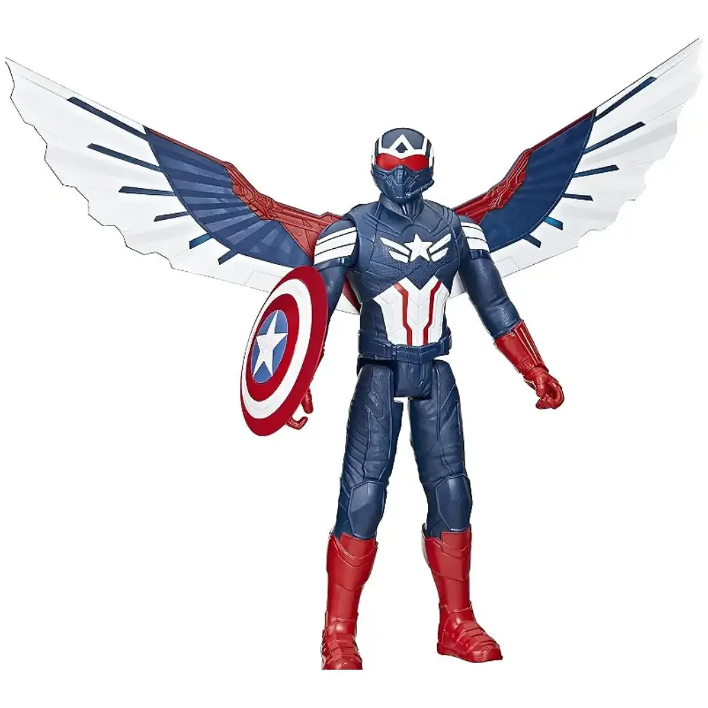 Titan Hero Маска на Отмъстителите Капитан Америка 29 см играчка фигура - Hasbro изображение 2