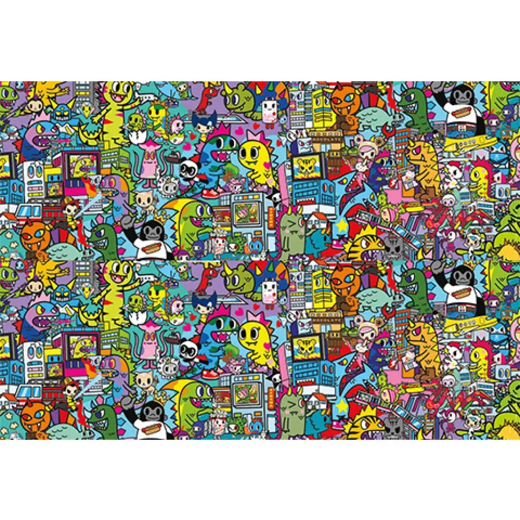 Tokidoki 1000 части панорамна пъзел - Clementoni изображение 2
