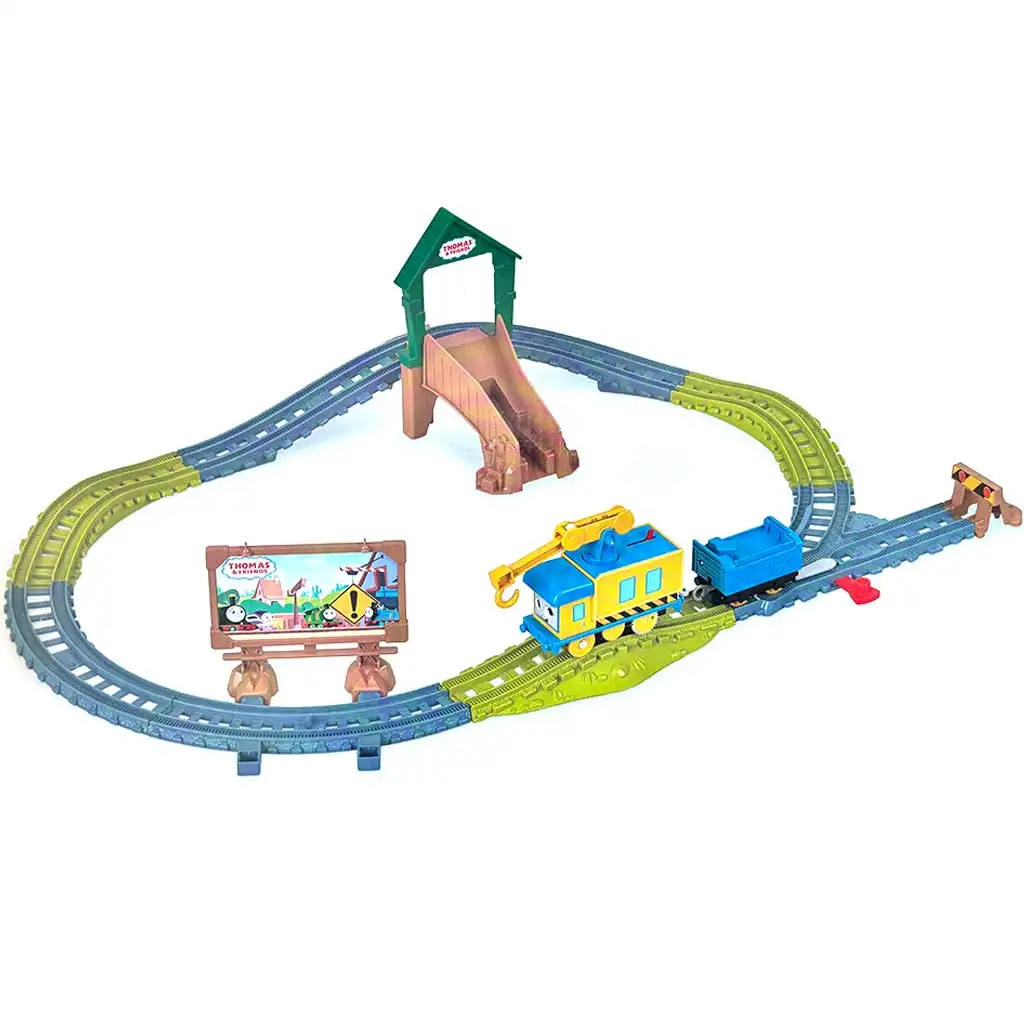 Томас и приятели: Приятели на работното място моторизирана писта - Mattel изображение 2