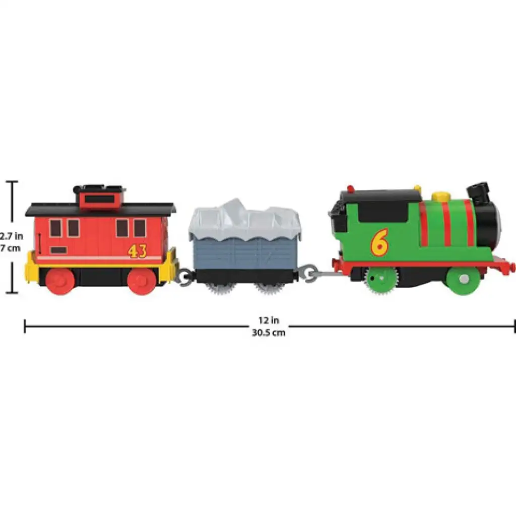 Томас и приятелите: Моторизирана играчка Пърси - Mattel изображение 3