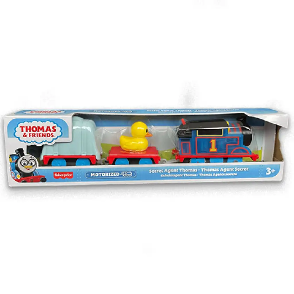 Томас и приятелите: Моторизираният Томас таен агент локомотив - Mattel изображение 1