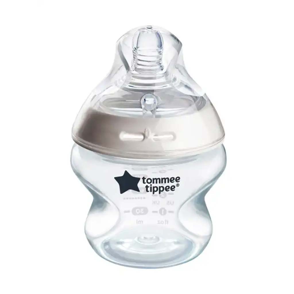 Tommee Tippee: Closer To Nature прозрачно шише 150ml (0 месеца+) изображение 2