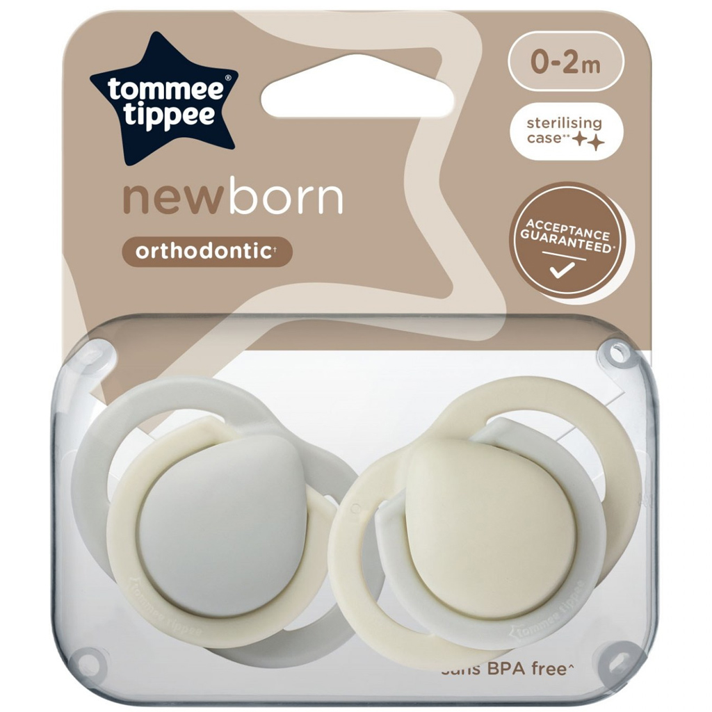 Tommee Tippee: Новородено биберон 2бр. комплект в различни варианти (0-2 м.) изображение 2