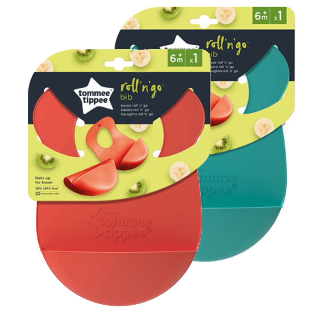 Tommee Tippee: Roll'N'Go силиконова престилка с презрамки в различни варианти изображение 1