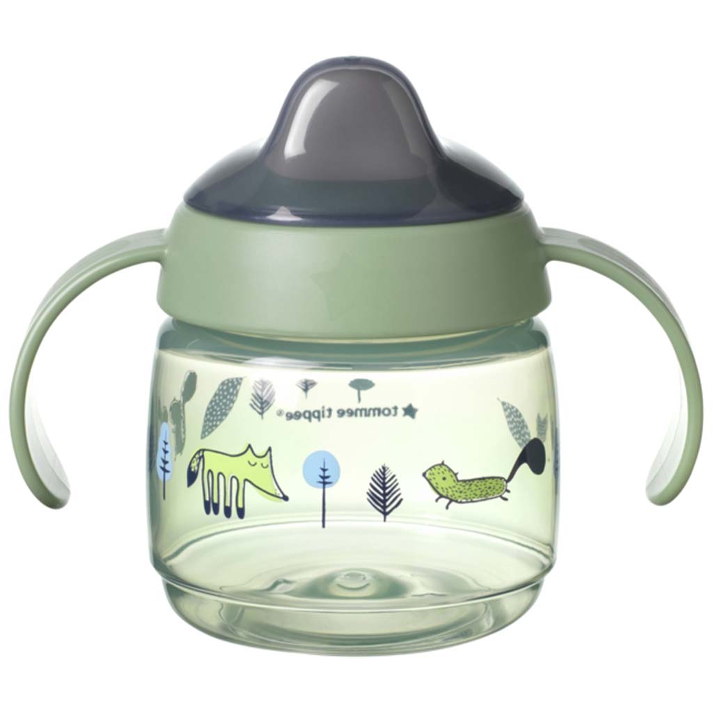 Tommee Tippee: Superstar Чаша за пиене зелена 190ml (4 месеца+) изображение 2