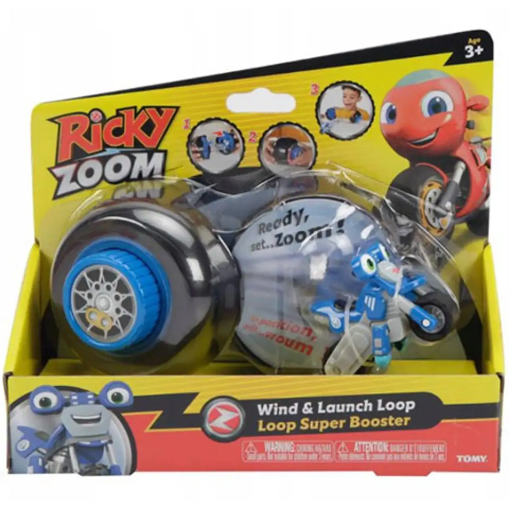 Tomy: Ricky Zoom - Въртящ се изстрелвач с фигурка Loop изображение 1
