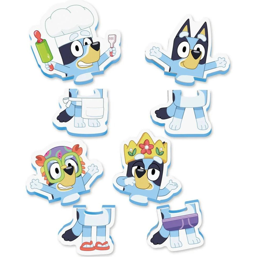 Tomy Toomies: Bluey баня пъзел с 4 фигури изображение 2