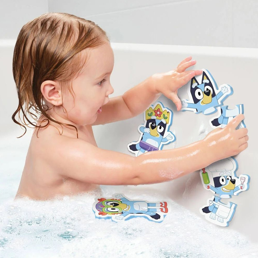 Tomy Toomies: Bluey баня пъзел с 4 фигури изображение 3
