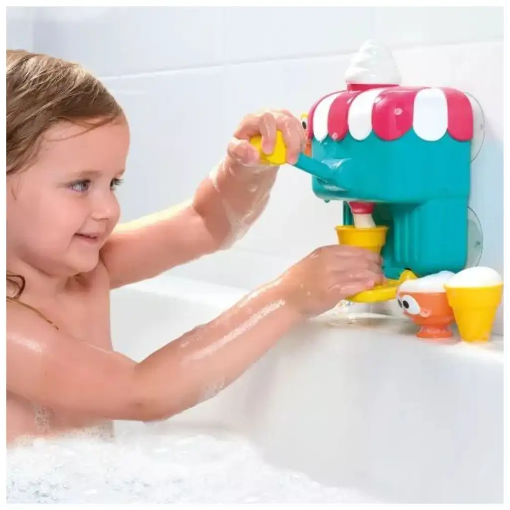 Tomy Toomies: Завод за сладолед с пяна Deluxe за игра във ваната изображение 4