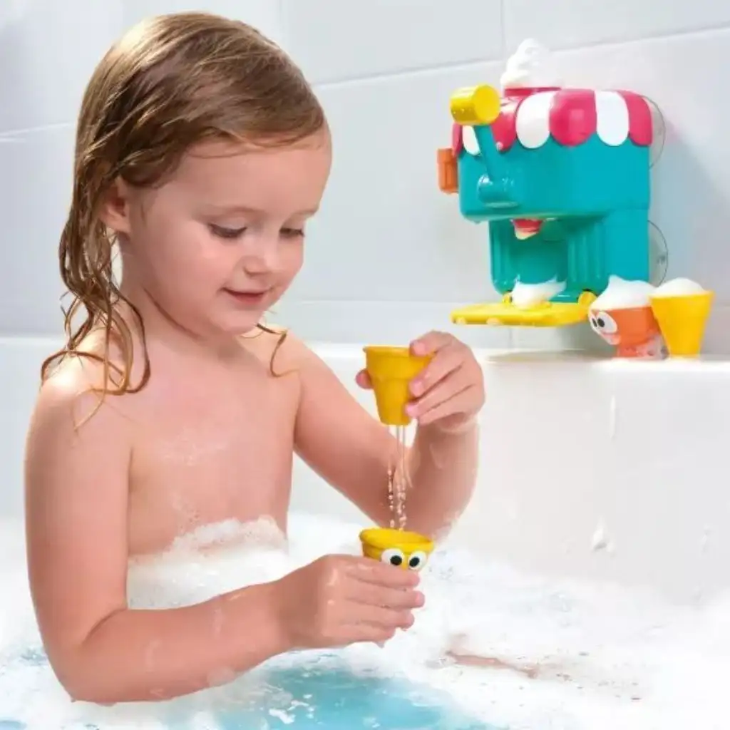 Tomy Toomies: Завод за сладолед с пяна Deluxe за игра във ваната изображение 5