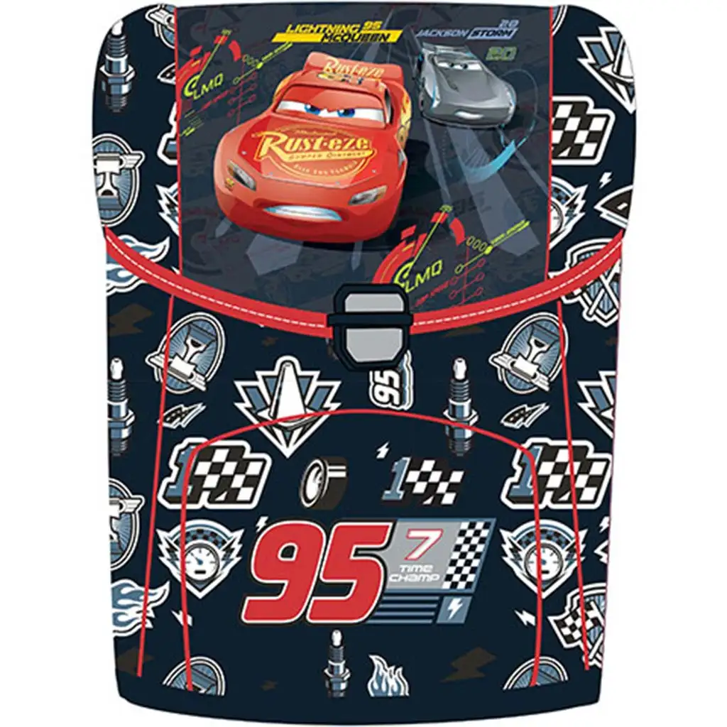 Торба за училище с твърди стени Cars 3, раница 33x22x36 см изображение 1
