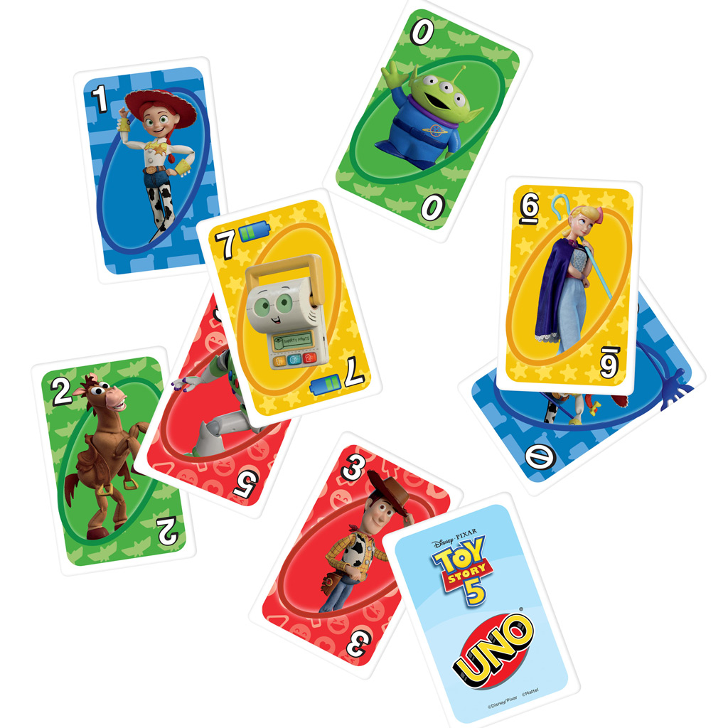 Toy Story 5 UNO картова игра - Mattel изображение 3