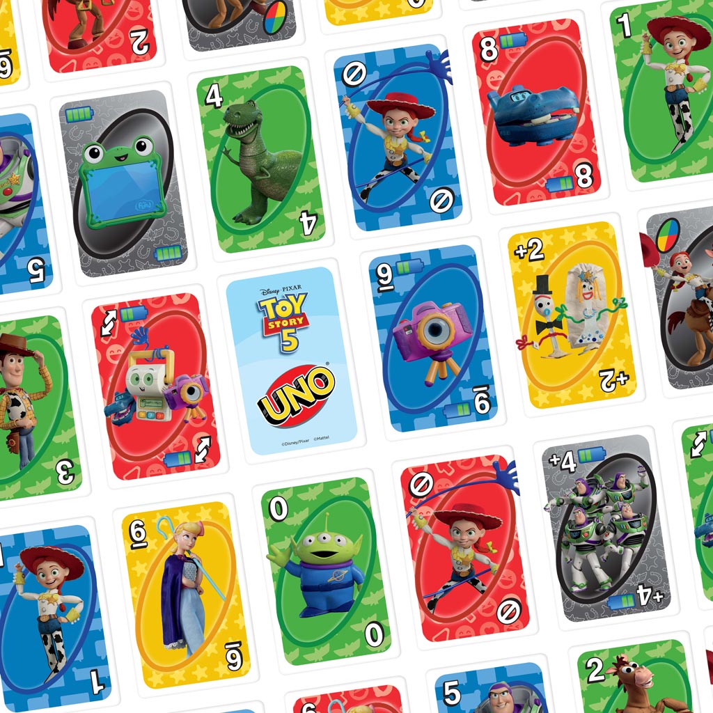 Toy Story 5 UNO картова игра - Mattel изображение 4