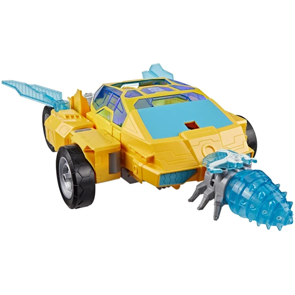 Transformers CYBERWORLD Бъмбълби Power spark робот фигура - Hasbro изображение 3