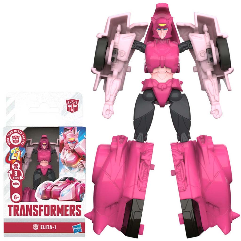 Transformers Elita-1 Authentics Bravo трансформираща фигура 11 см – Hasbro изображение 1