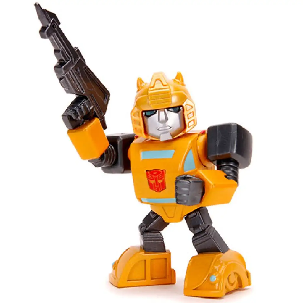 Transformers: Metalfigs Бъмбълби фигура с оръжия 10см - Simba Toys изображение 2