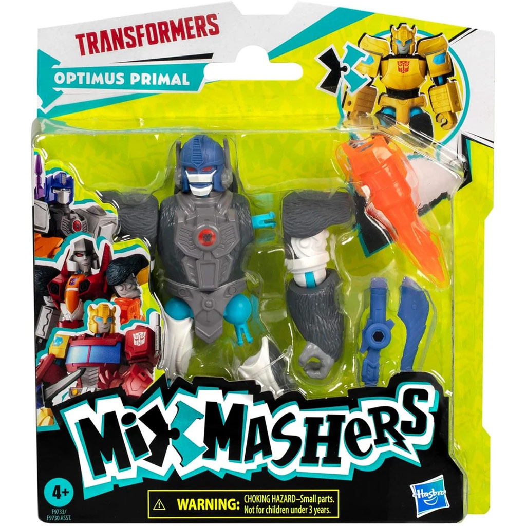 Transformers: Mix Mashers Optimus Primal фигура с аксесоари - Hasbro изображение 1