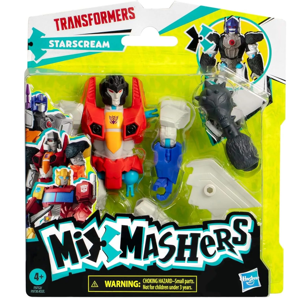 Transformers: Mix Mashers Starscream фигура с аксесоари - Hasbro изображение 1