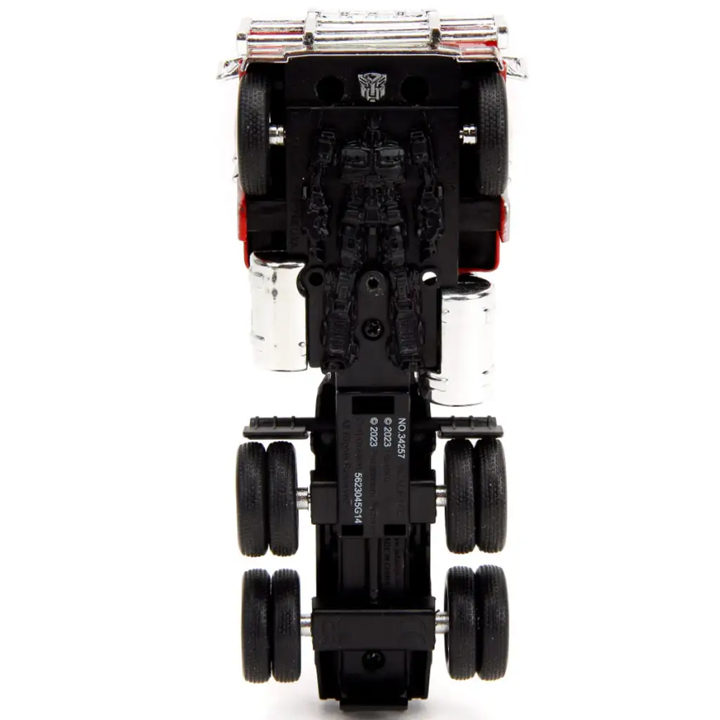 Transformers: Оптимус Прайм T7 метален автомобилен модел 1/32 - Simba Toys изображение 6