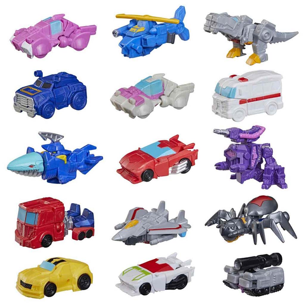 Transformers: Tiny Turbo Changers Бързо трансформиращи се изненадващи фигурки - Hasbro изображение 3