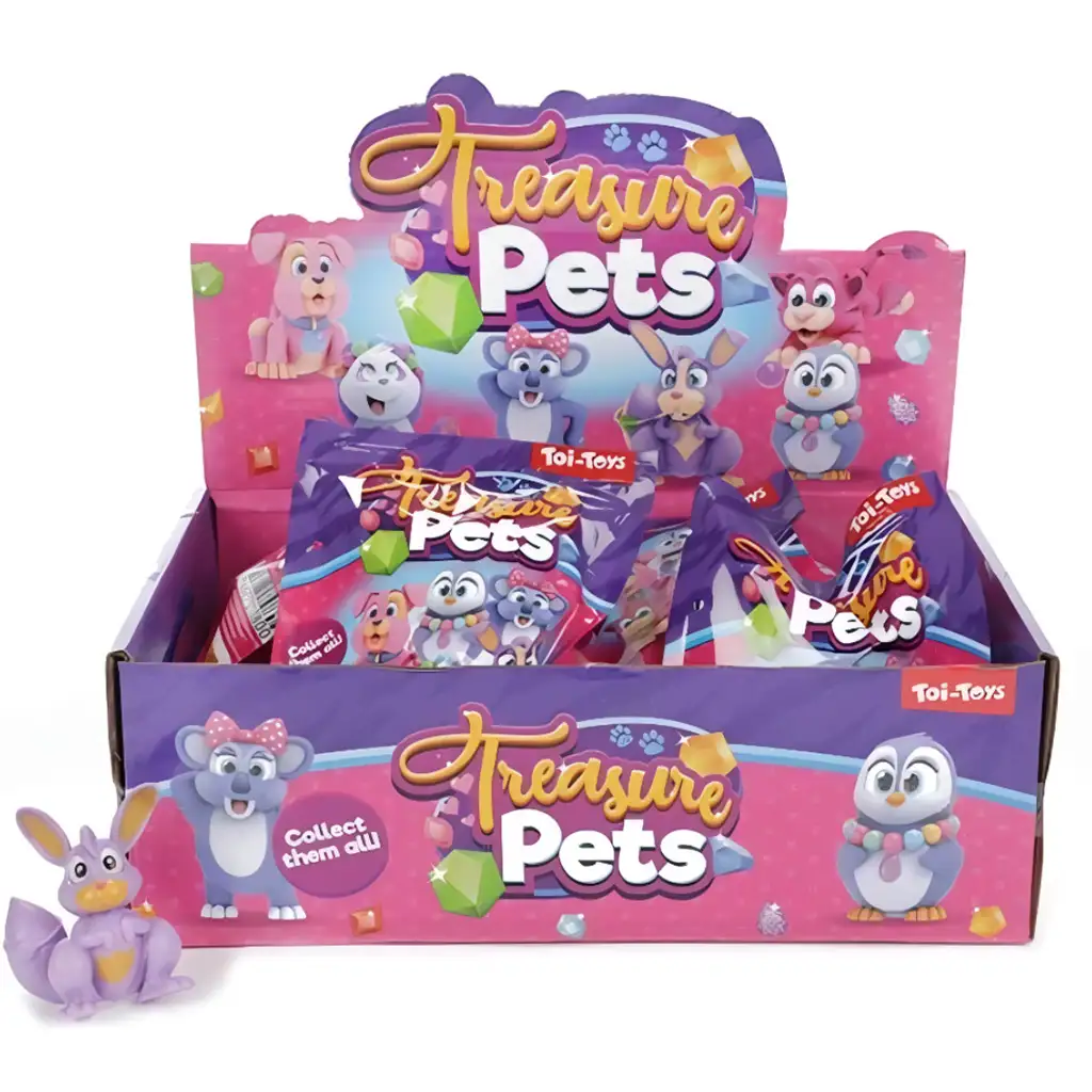 Treasure Pets: Животно изненада фигура 1бр изображение 2