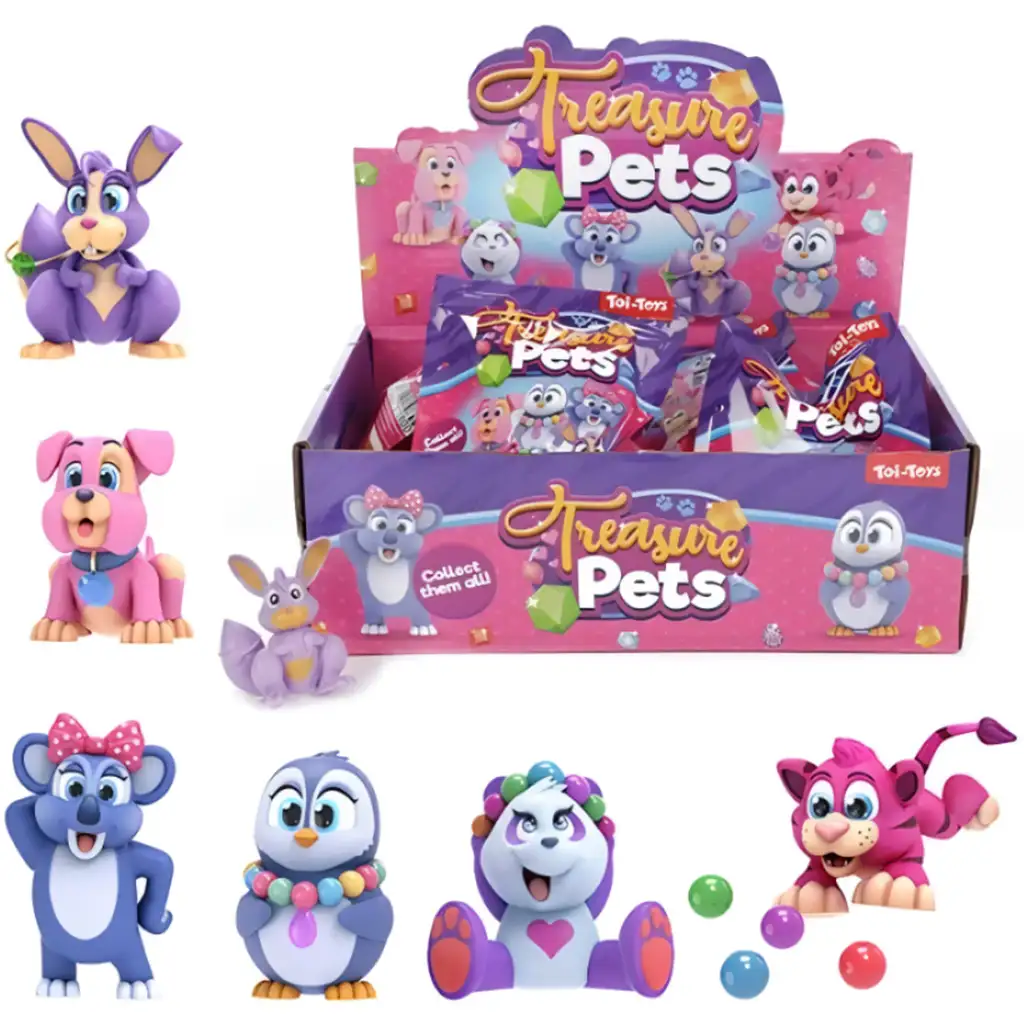 Treasure Pets: Животно изненада фигура 1бр изображение 1