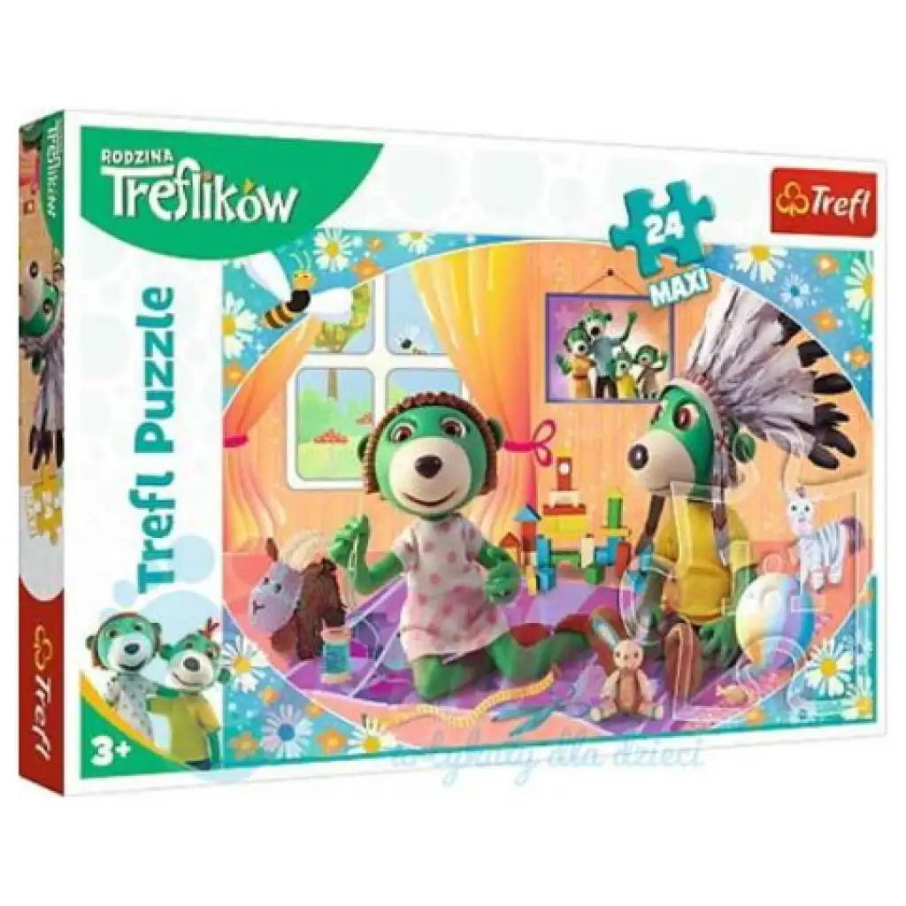 Treflikow Нека се забавляваме заедно 24 части Maxi пъзел - Trefl изображение 1