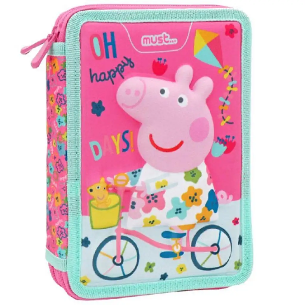 Трябва... Peppa Pig пълнен двуетажен несесер изображение 1
