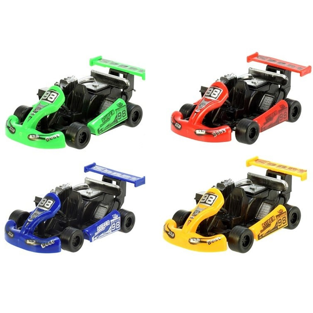 Turbo Racers Go-kart състезателна кола в различни варианти 1бр изображение 2