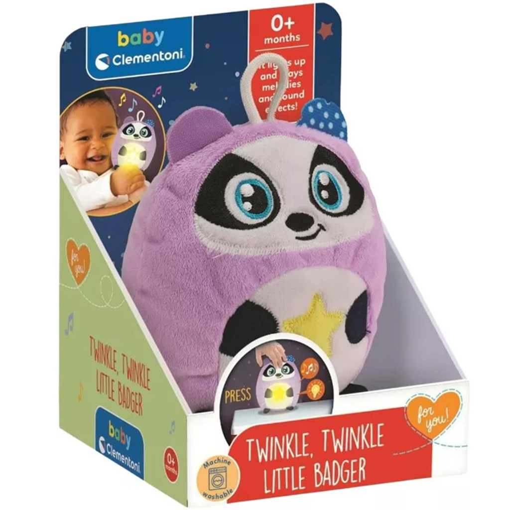 Twinkle-twinkle малко порче интерактивна бебешка играчка - Clementoni baby изображение 1