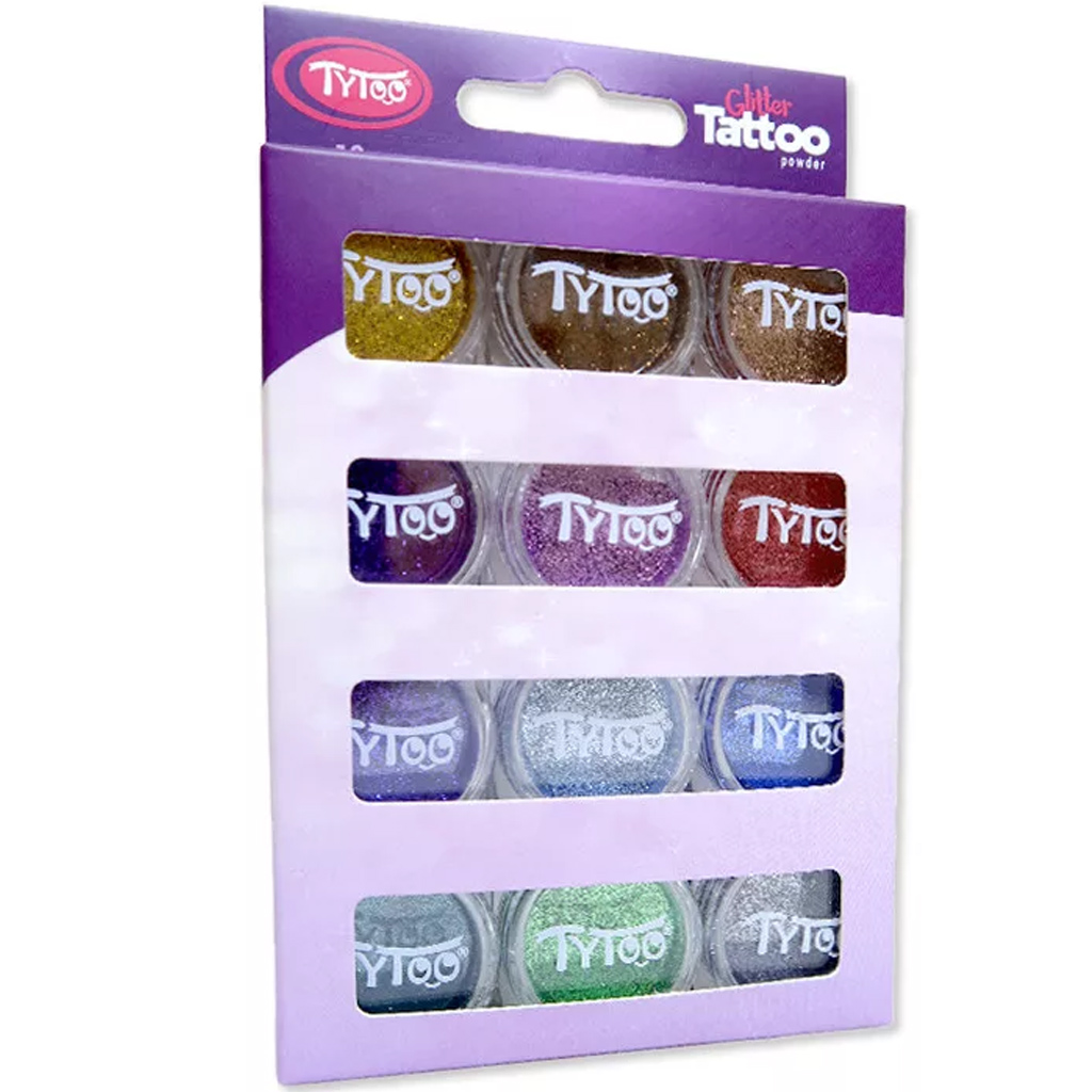 TyToo: Комплект с блестящи цветове 12x2,5ml изображение 1