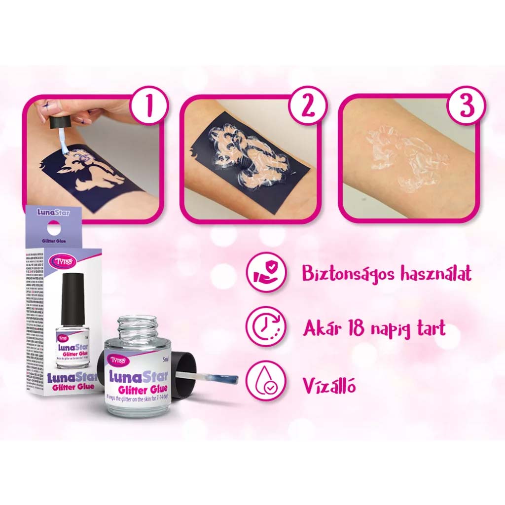 TyToo: LunaStar блестяща татуировка лепило 5ml изображение 2