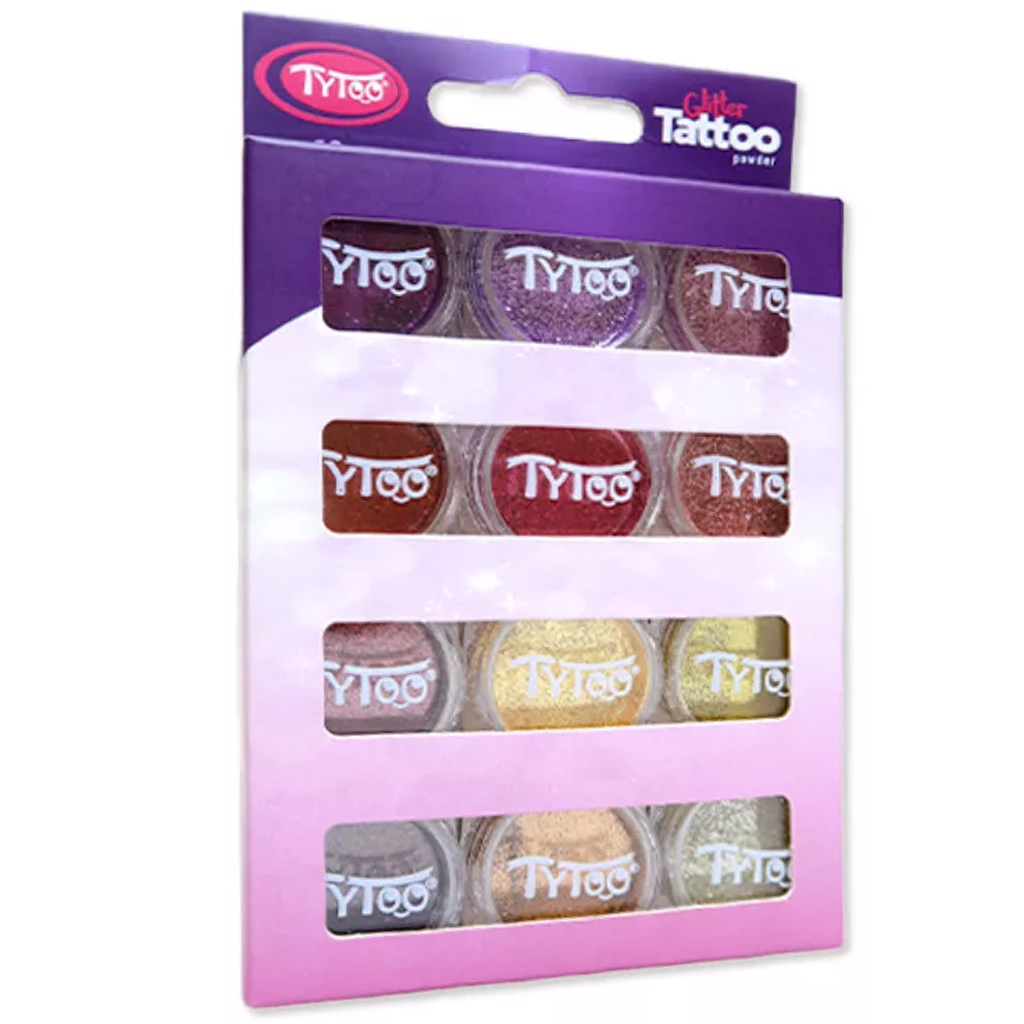 TyToo: Топли цветове комплект брокат 12x2,5ml изображение 1