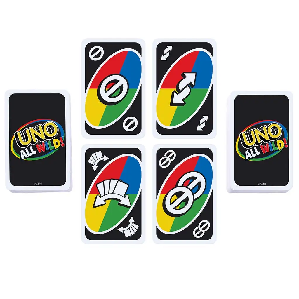 UNO: All Wild! - Лудост картова игра - Mattel изображение 4