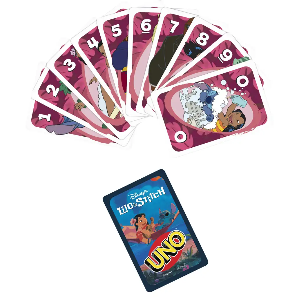 UNO: Disney Лило и Стич картова игра - Mattel изображение 3