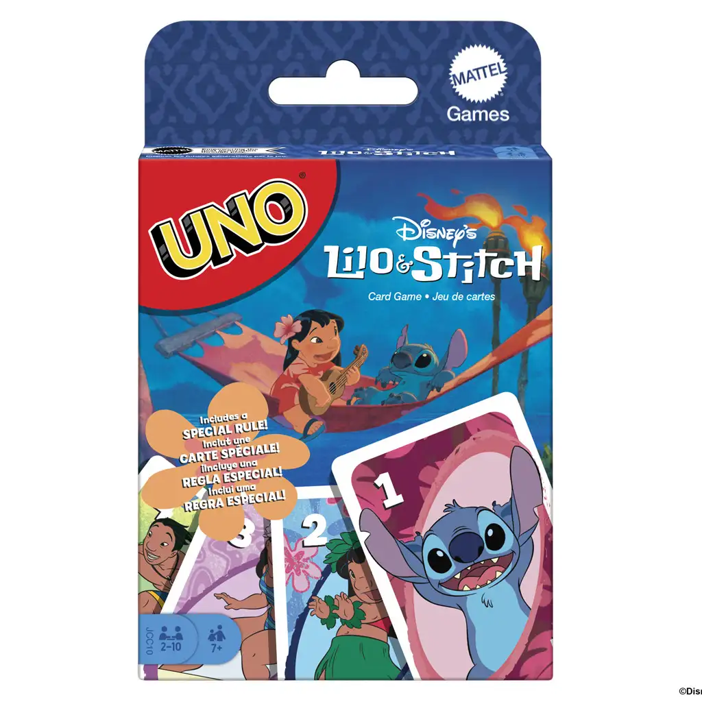 UNO: Disney Лило и Стич картова игра - Mattel изображение 1