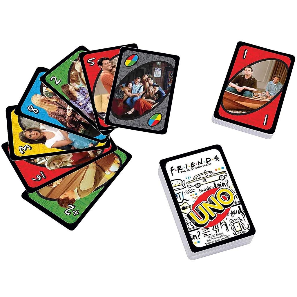 UNO Friends: приятели настолна игра - Mattel изображение 2