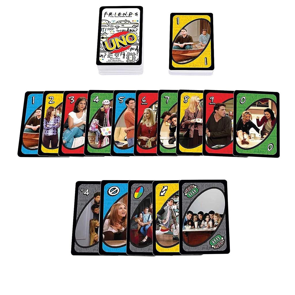UNO Friends: приятели настолна игра - Mattel изображение 3